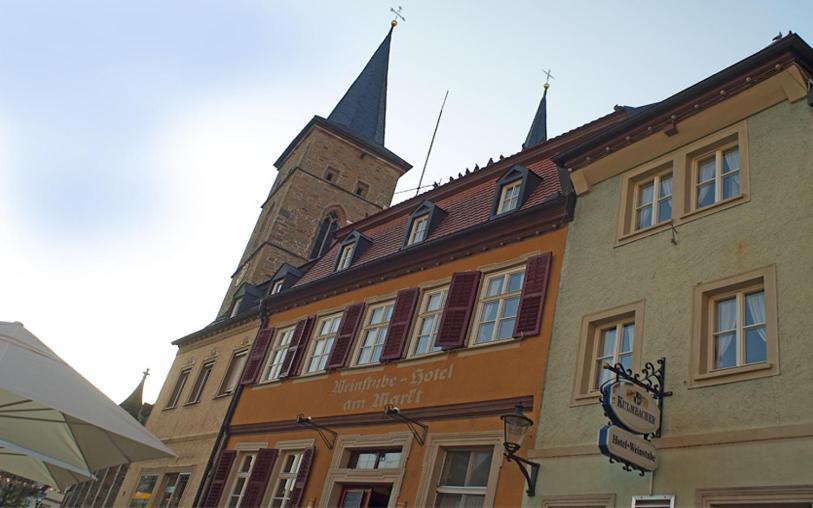 Hotel Weinstube Am Markt Gerolzhofen Esterno foto